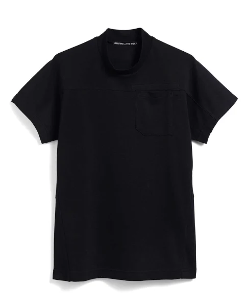 S/S MOCKNECK POCKET SHIRT