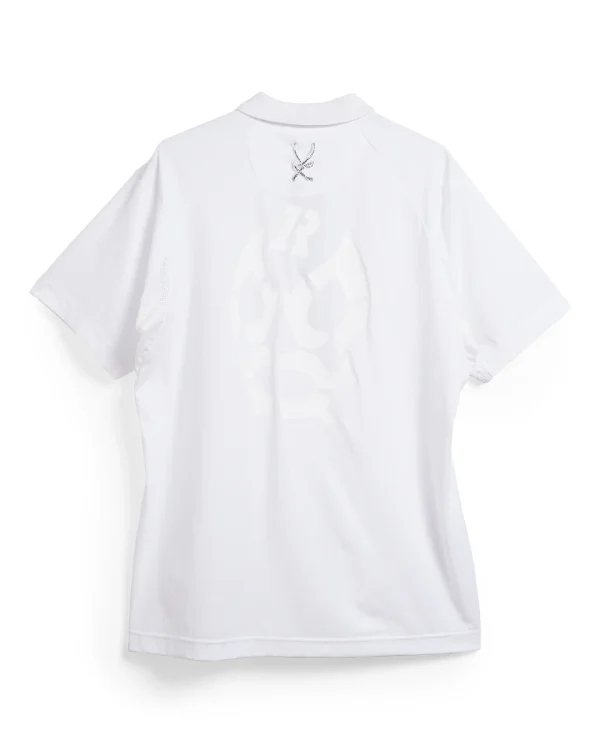ZIP UP POLO SHIRT (SOLID) - Image 4