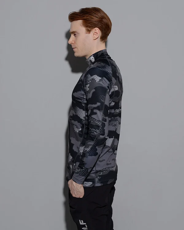 L/S MOCK NECK UNDER SHIRT (CAMO) - Image 6