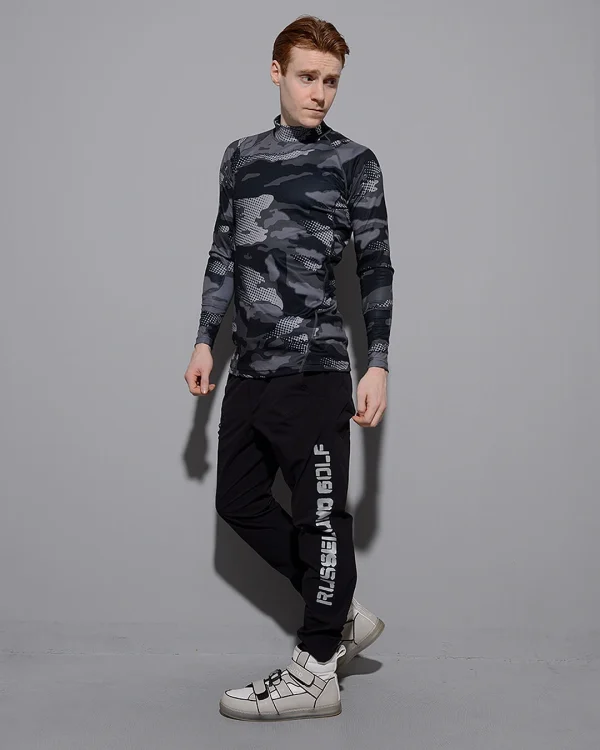 L/S MOCK NECK UNDER SHIRT (CAMO) - Image 3