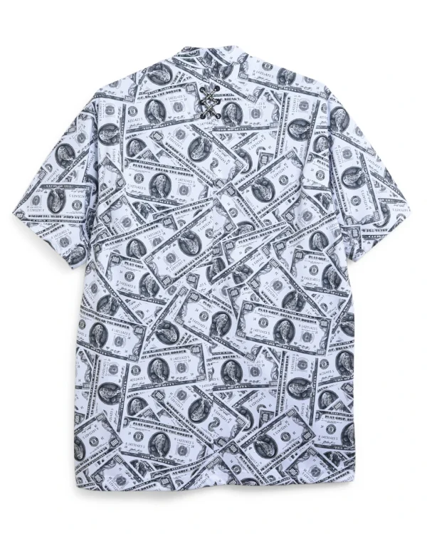 S/S MOCKNECK POCKET SHIRT (DOLLAR) - Image 3