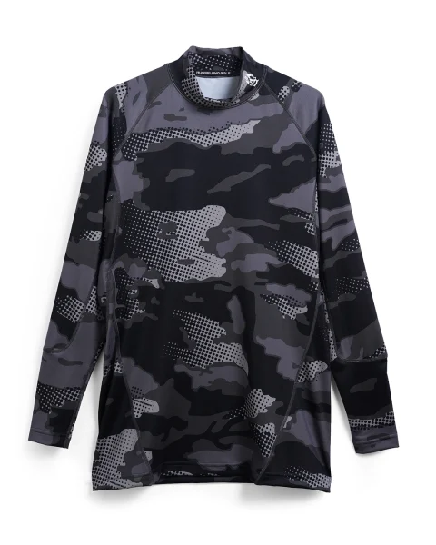 L/S MOCK NECK UNDER SHIRT (CAMO)