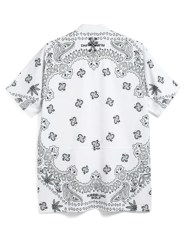 S/S MOCK NECK SHIRT (BANDANA) - Image 3