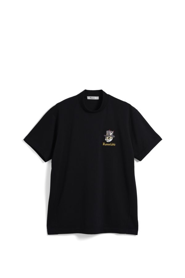 V LOGO S/S MOCKNECK - Image 2