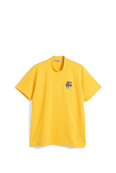 V LOGO S/S MOCKNECK