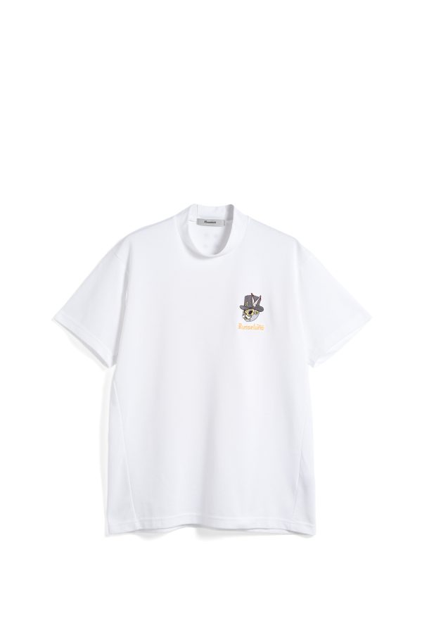 V LOGO S/S MOCKNECK - Image 3